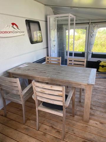 Wohnwagenvermietung CAMPING-SYLT / Morsum Exterior foto